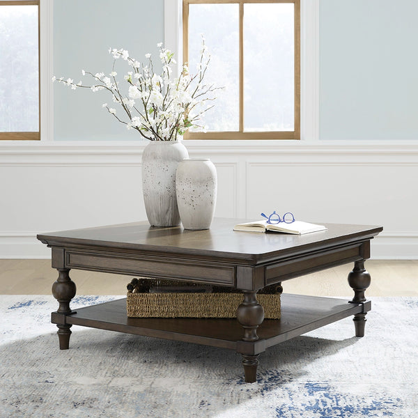 VERAMOND CENTER TABLE BROWN