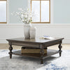 VERAMOND CENTER TABLE BROWN