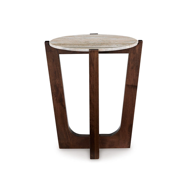 Tanidore SIDE TABLE - LIGHT BROWN