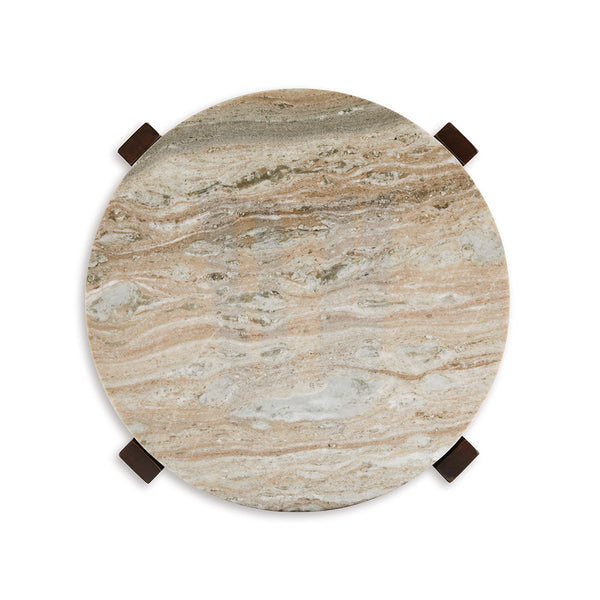 Tanidore SIDE TABLE - LIGHT BROWN