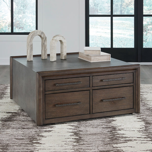 Kallenny CENTER TABLE - BROWN