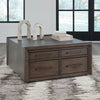 Kallenny CENTER TABLE - BROWN