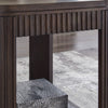 CARLIBRIE COFFEE TABLE SET - DARK BROWN