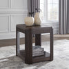CARLIBRIE COFFEE TABLE SET - DARK BROWN