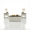 BOLANBURG COFFEE TABLE SET - BEIGE