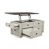 BOLANBURG COFFEE TABLE SET - BEIGE