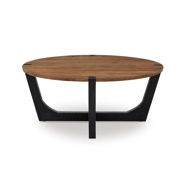 HANNEFORTH CENTER TABLE BROWN