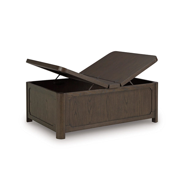 Breckington CENTER TABLE - DARK BROWN