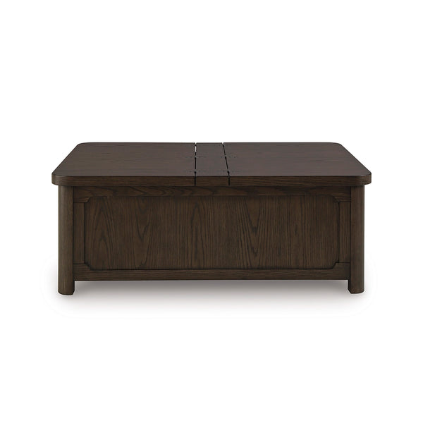 Breckington CENTER TABLE - DARK BROWN