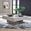 JORLAINA COFFEE TABLE SET - LIGHT GREY