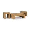BRACKEN COFFEE TABLE SET - LIGHT BROWN