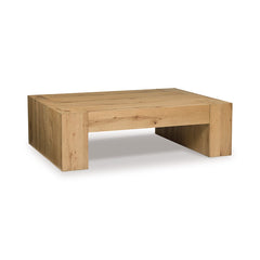 
                          BRACKEN CENTER TABLE - LIGHT BROWN
                          