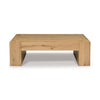 BRACKEN CENTER TABLE - LIGHT BROWN