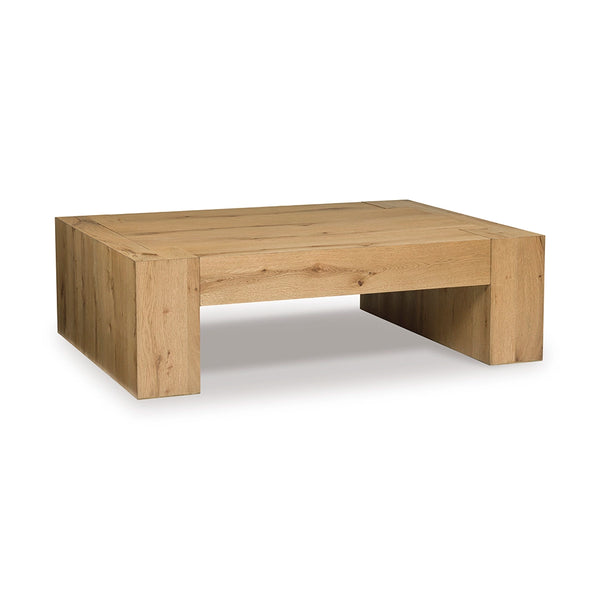 Bracken CENTER TABLE - LIGHT BROWN