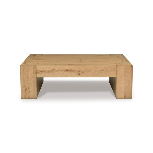 Bracken CENTER TABLE - LIGHT BROWN