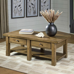 VANDENMORE CENTER TABLE BROWN