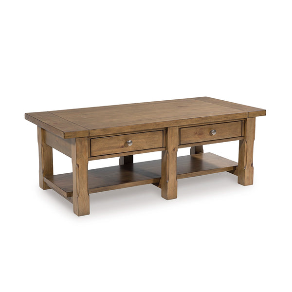 VANDENMORE CENTER TABLE BROWN