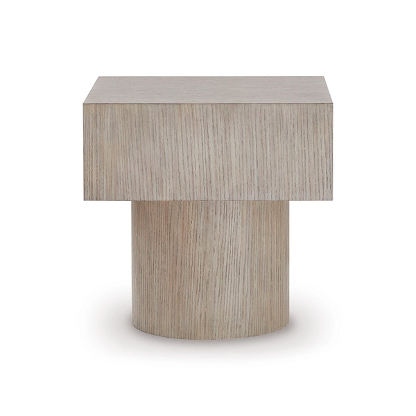 JORIELYN SIDE TABLE - LIGHT BROWN