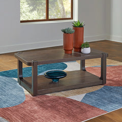 BRECKINGTON CENTER TABLE BROWN