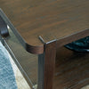 BRECKINGTON CENTER TABLE BROWN
