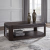CARLIBRIE CENTER TABLE BROWN