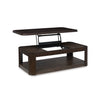 CARLIBRIE CENTER TABLE BROWN