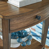 BURKBYER COFFEE TABLE SET - BROWN