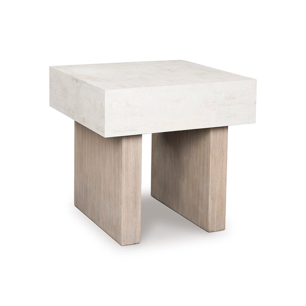JORLAINA SIDE TABLE - LIGHT BROWN
