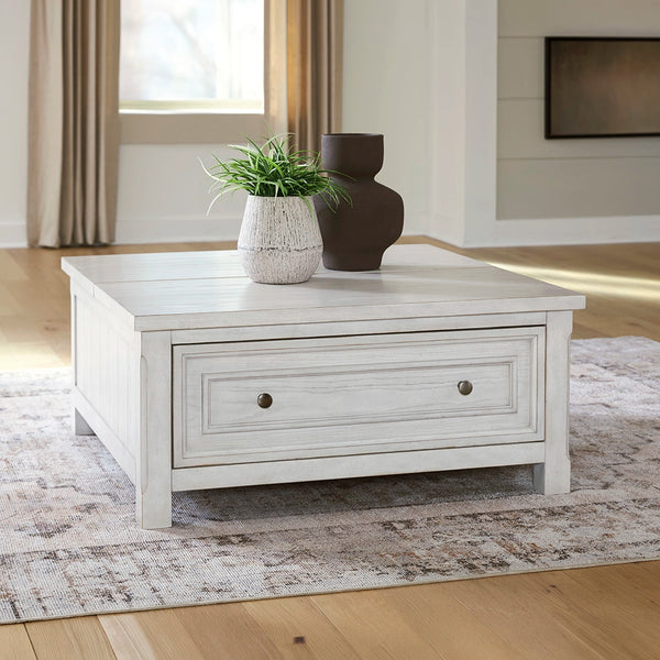 Robbinsdale CENTER TABLE - WHITE