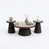 BRACKEN COFFEE TABLE SET - BLACK