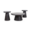 BRACKEN COFFEE TABLE SET - BLACK
