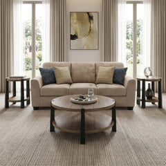 Ridgester COFFEE TABLE SET - LIGHT BROWN