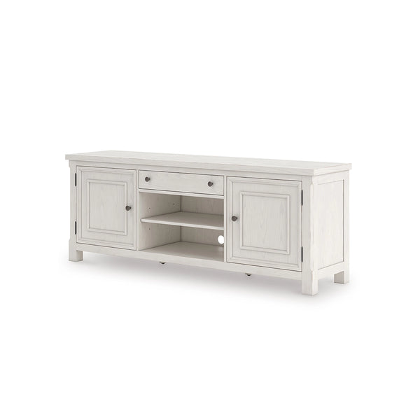 ROBBINSDALE TV STAND WHITE