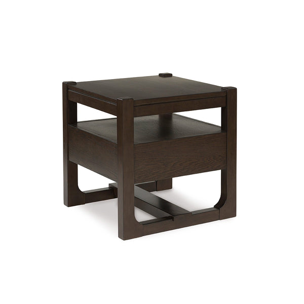 BRECKINGTON END TABLE BROWN